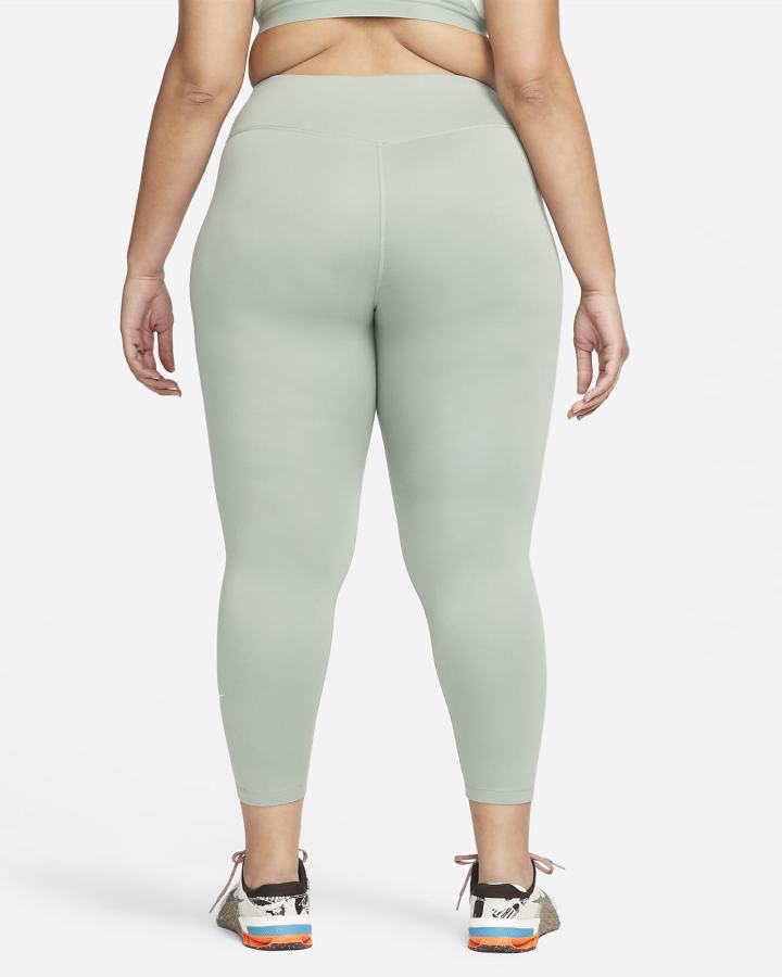 Leggins Nike Therma-FIT One Mid-Rise Mujer Blancas | JMZSQ-6350