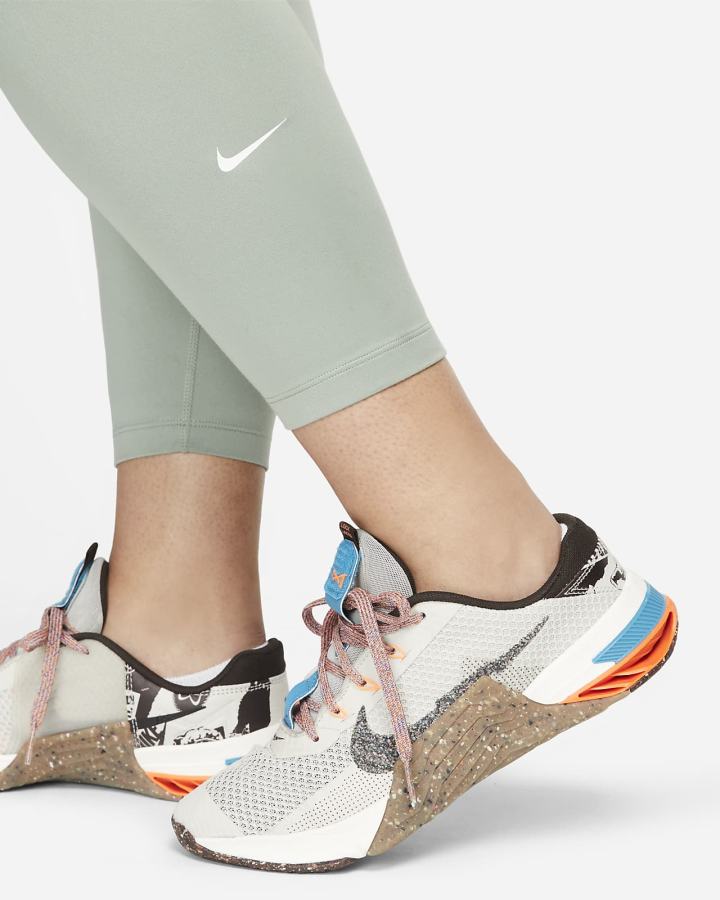 Leggins Nike Therma-FIT One Mid-Rise Mujer Blancas | JMZSQ-6350