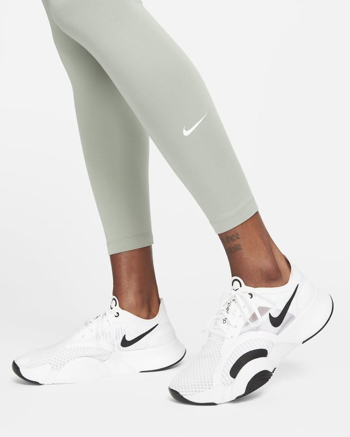 Leggins Nike Therma-FIT One Mid-Rise Mujer Blancas | TAXMG-7324