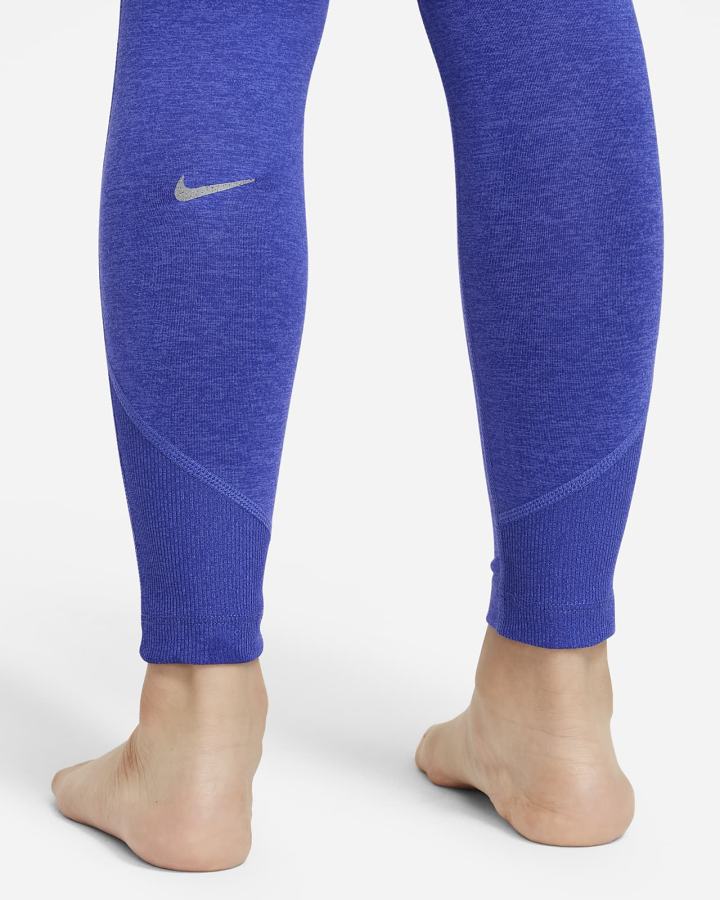 Leggins Nike Yoga Dri-FIT Kids Niña Azules | MCBAP-1687