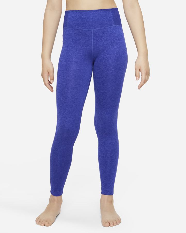 Leggins Nike Yoga Dri-FIT Kids Niña Azules | MCBAP-1687
