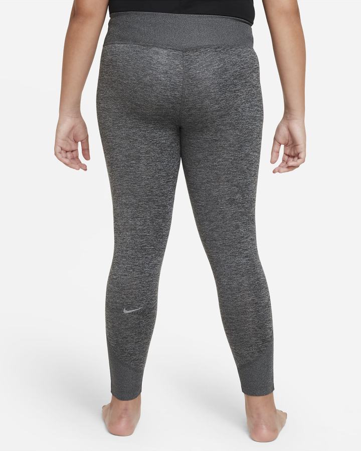Leggins Nike Yoga Dri-FIT Kids Niña Gris Gris Oscuro | NTFHA-3921