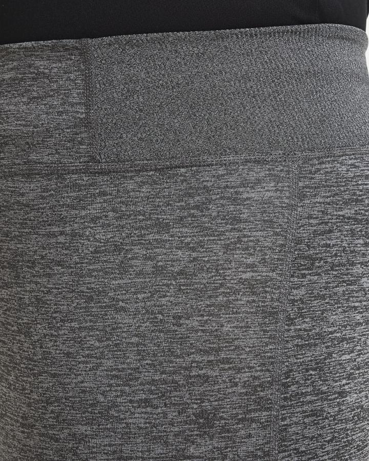 Leggins Nike Yoga Dri-FIT Kids Niña Gris Gris Oscuro | NTFHA-3921