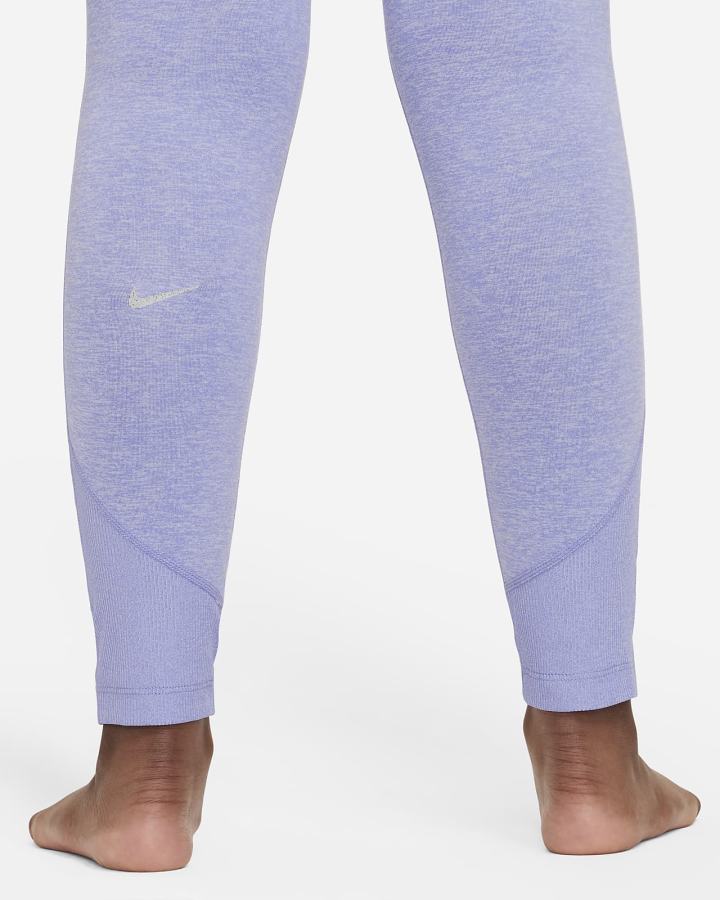 Leggins Nike Yoga Dri-FIT Kids Niña Moradas | ULGTC-1498