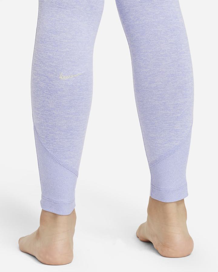Leggins Nike Yoga Dri-FIT Kids Niña Moradas | XALKB-9518