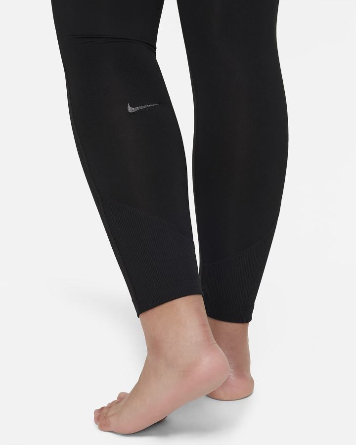 Leggins Nike Yoga Dri-FIT Kids Niña Negras | FITGN-3892