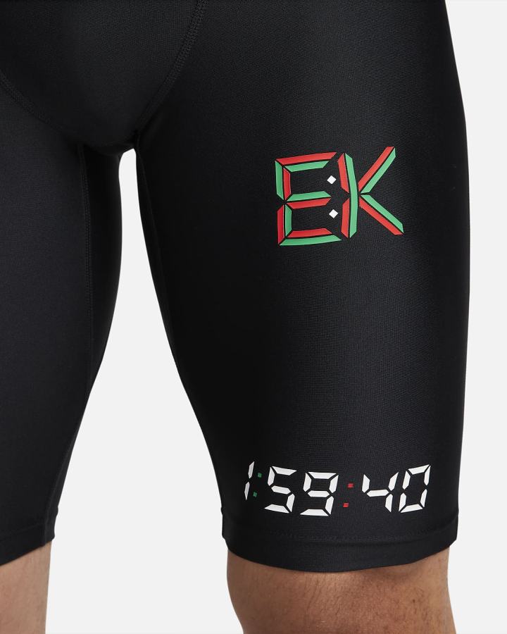 Leggins Nike x Eliud 1/2-Length Fast Running Hombre Negras | SATYP-4819
