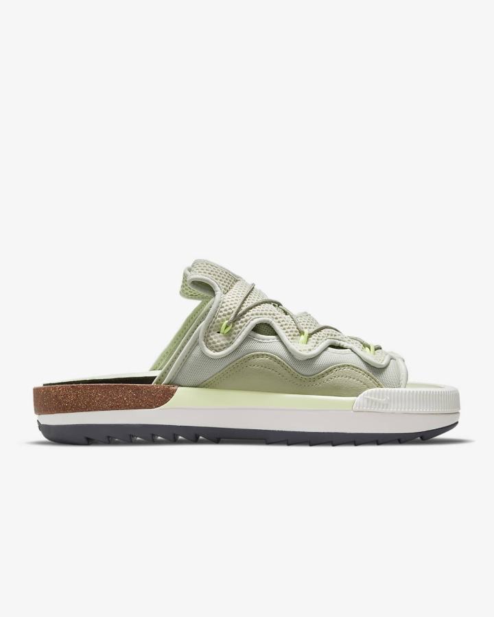 Mules Nike Offline 2.0 Mules Hombre Beige Claro Gris Negras | HQXZK-7349