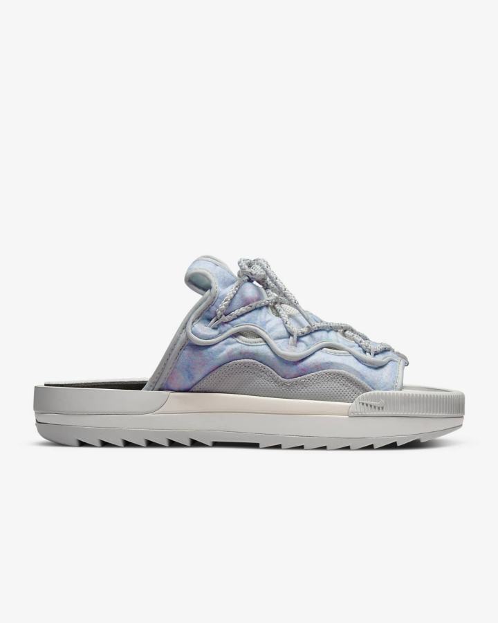 Mules Nike Offline 2.0 Mules Hombre Gris Azules Gris | SNMYG-7503