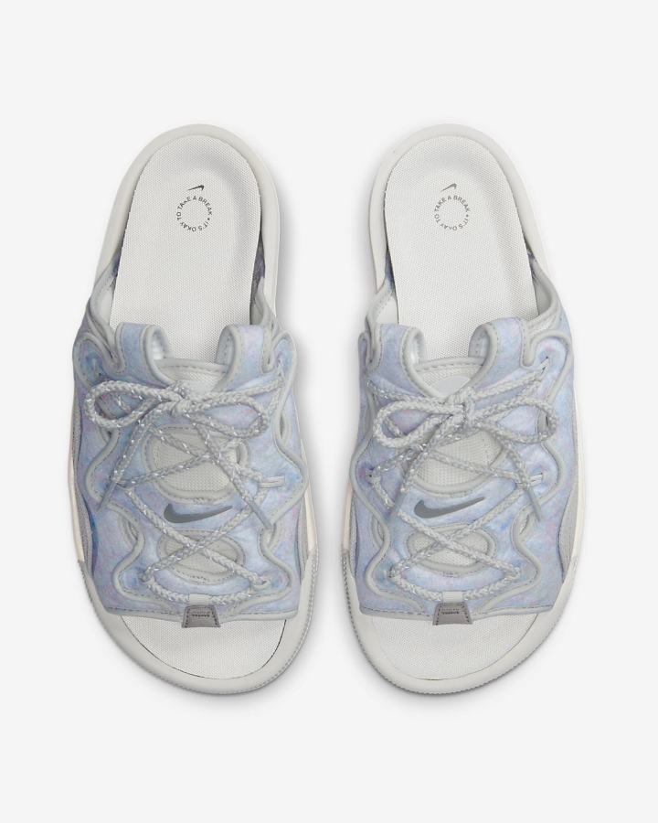 Mules Nike Offline 2.0 Mules Hombre Gris Azules Gris | SNMYG-7503