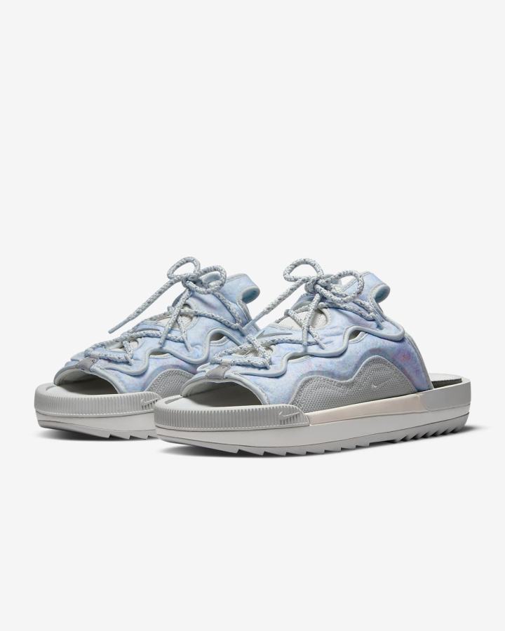 Mules Nike Offline 2.0 Mules Hombre Gris Azules Gris | SNMYG-7503