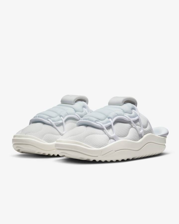 Mules Nike Offline 3.0 Mules Hombre Blancas Plateadas | BYJNS-8432