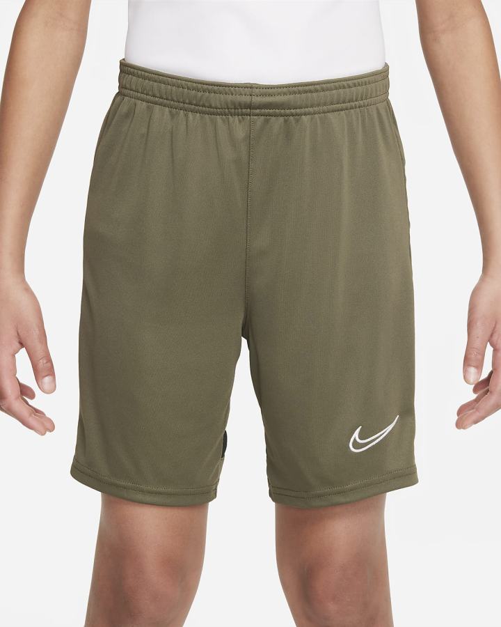 Pantalones Cortos Nike Academy Kids Knit Soccer Niño Verde Oliva Blancas | GLYSV-3652