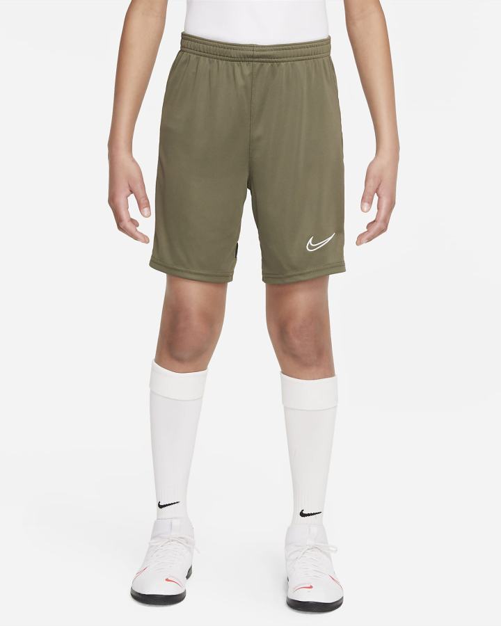 Pantalones Cortos Nike Academy Kids Knit Soccer Niño Verde Oliva Blancas | GLYSV-3652