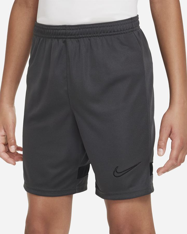 Pantalones Cortos Nike Academy Kids Knit Soccer Niño Gris Oscuro Negras | OUXGV-6418