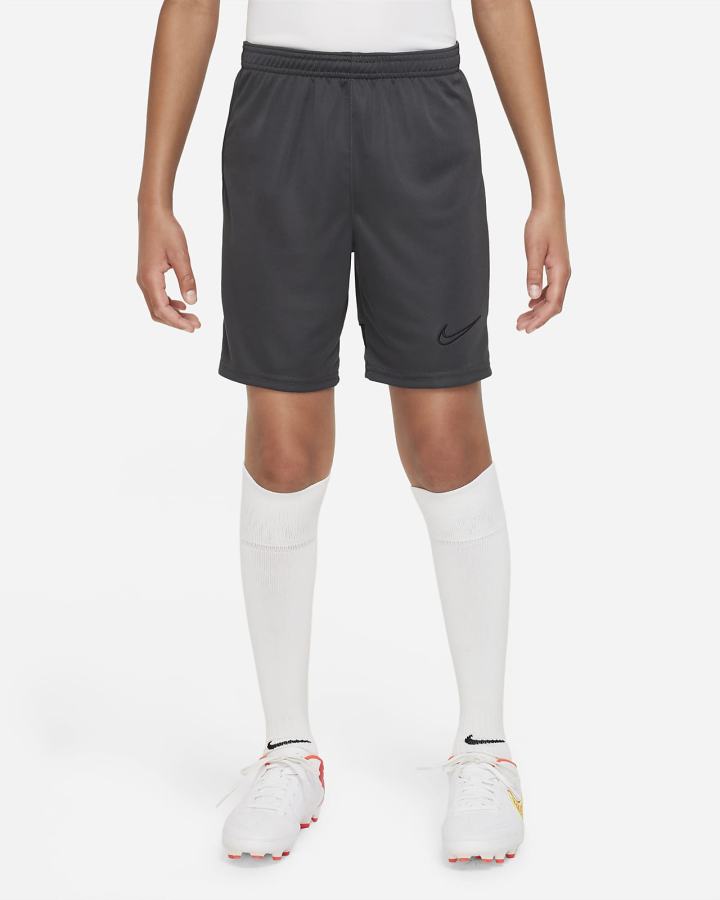 Pantalones Cortos Nike Academy Kids Knit Soccer Niño Gris Oscuro Negras | OUXGV-6418
