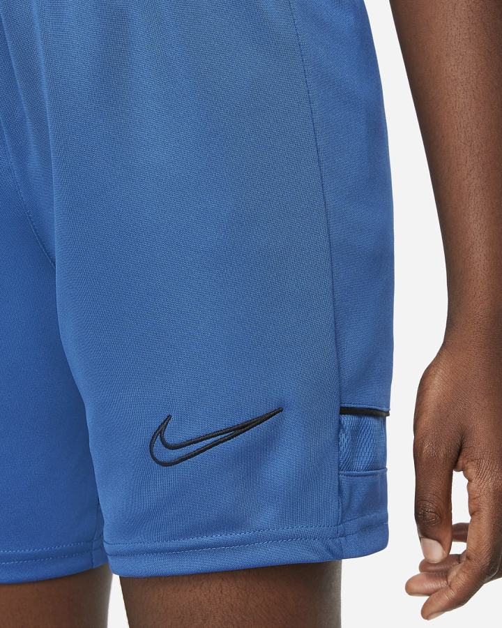 Pantalones Cortos Nike Academy Kids Knit Soccer Niña Azules Oscuro Negras | UWQVG-8239