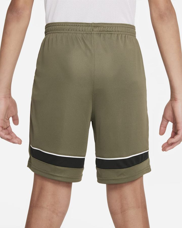 Pantalones Cortos Nike Academy Kids Knit Soccer Niña Verde Oliva Blancas | YPFLI-3185