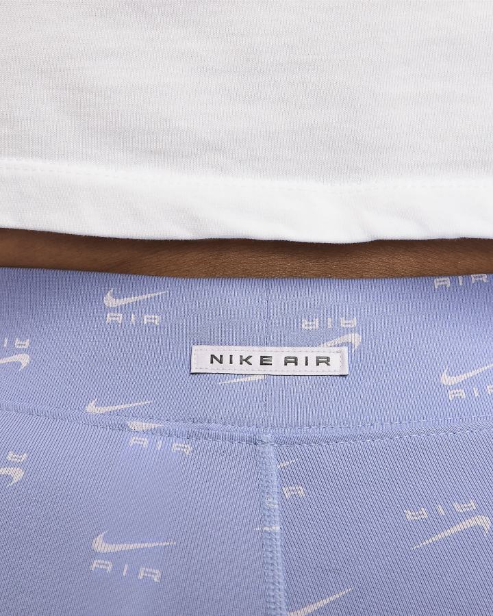 Pantalones Cortos Nike Air High-Waisted Bike (Plus Size) Mujer Moradas | JSUOY-7309