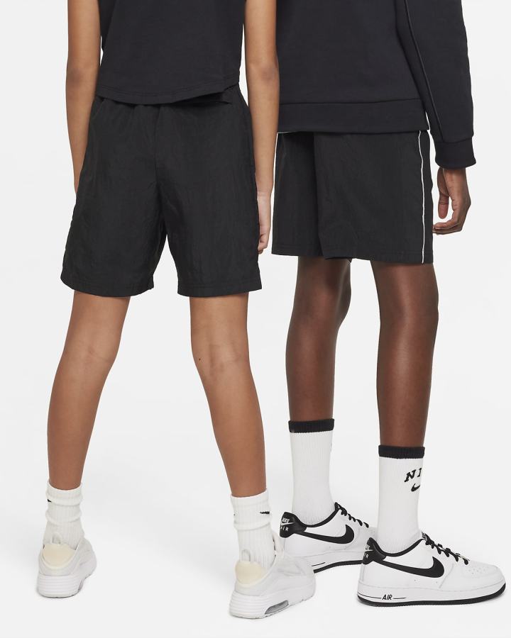 Pantalones Cortos Nike Air Kids Woven Niño Negras | VFYBG-6985