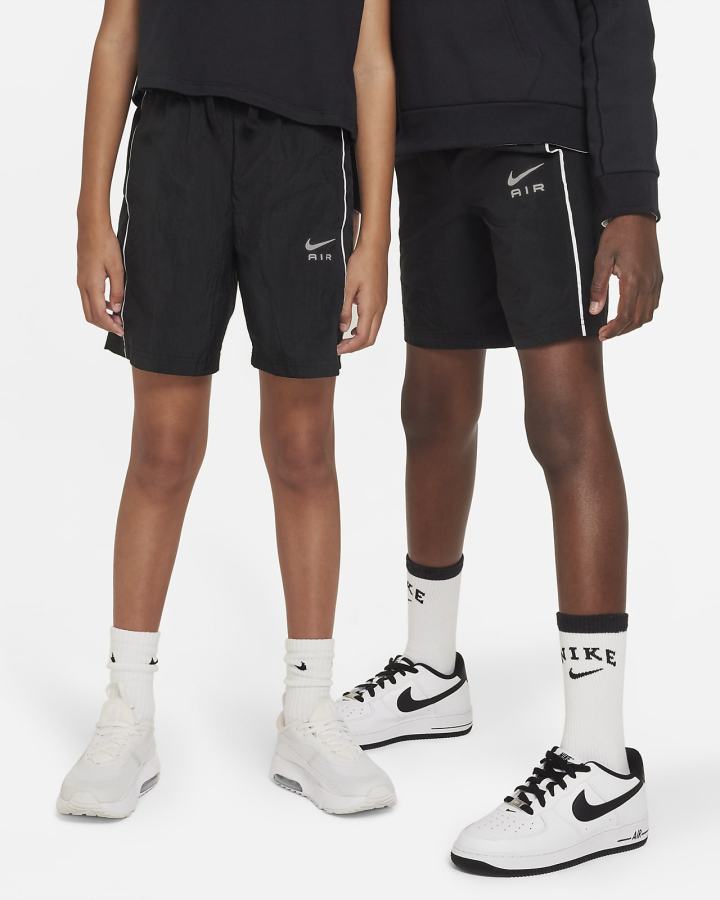 Pantalones Cortos Nike Air Kids Woven Niño Negras | VFYBG-6985