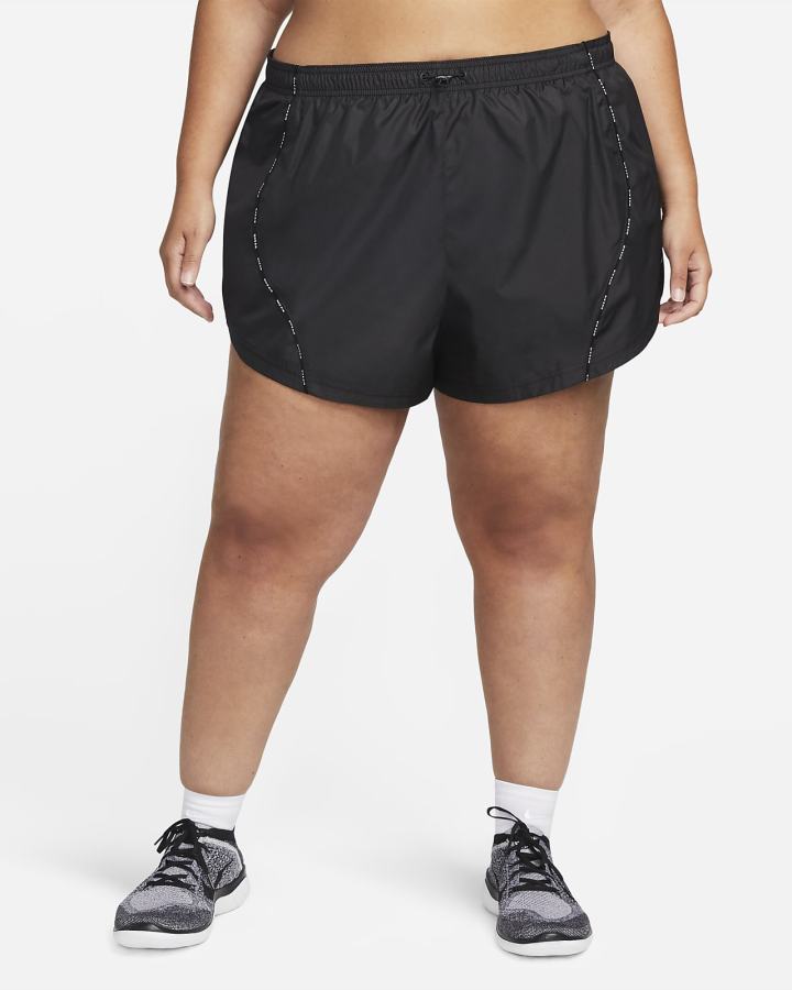 Pantalones Cortos Nike Air Running (Plus Size) Mujer Negras | RKSZP-4189