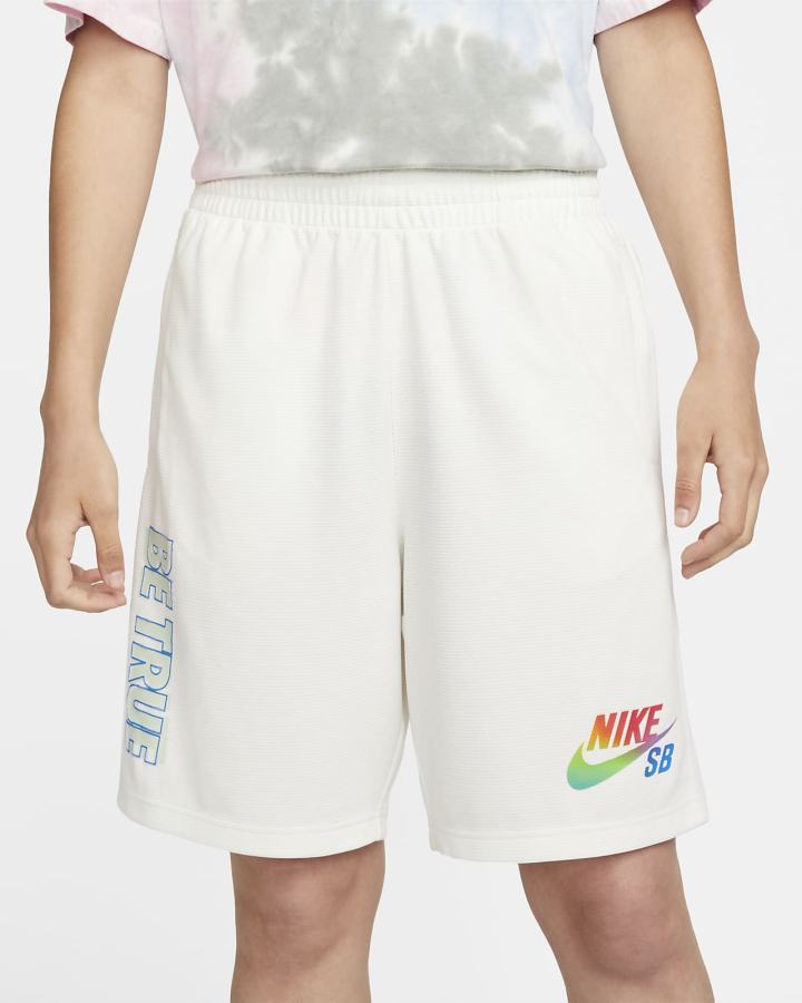 Pantalones Cortos Nike Be True Sunday Hombre Blancas | YRAVX-1274