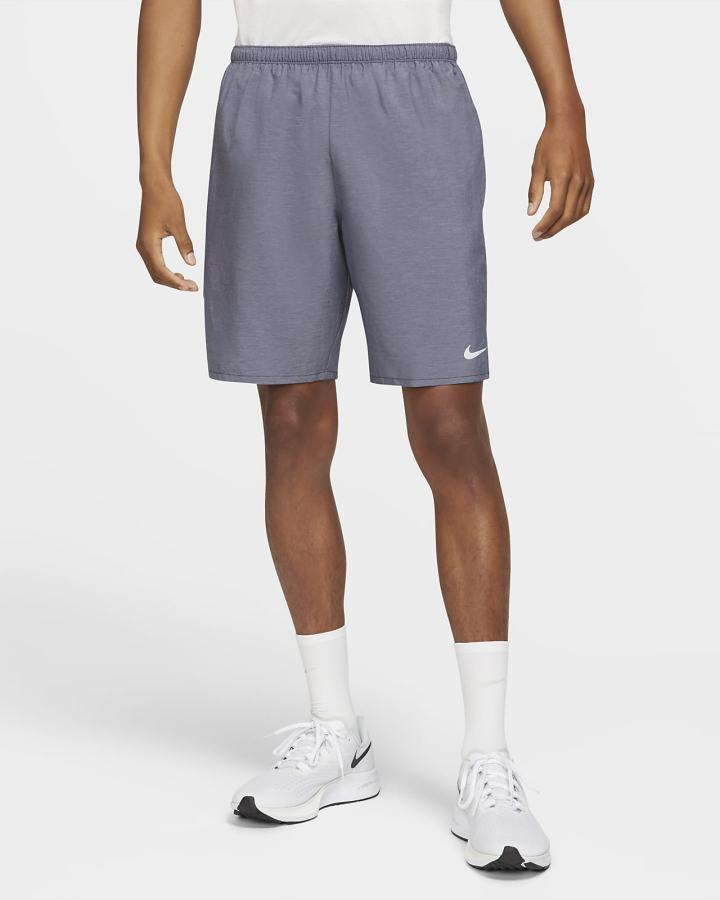 Pantalones Cortos Nike Challenger Brief-Lined Running Hombre Obsidian | ARVJB-7890