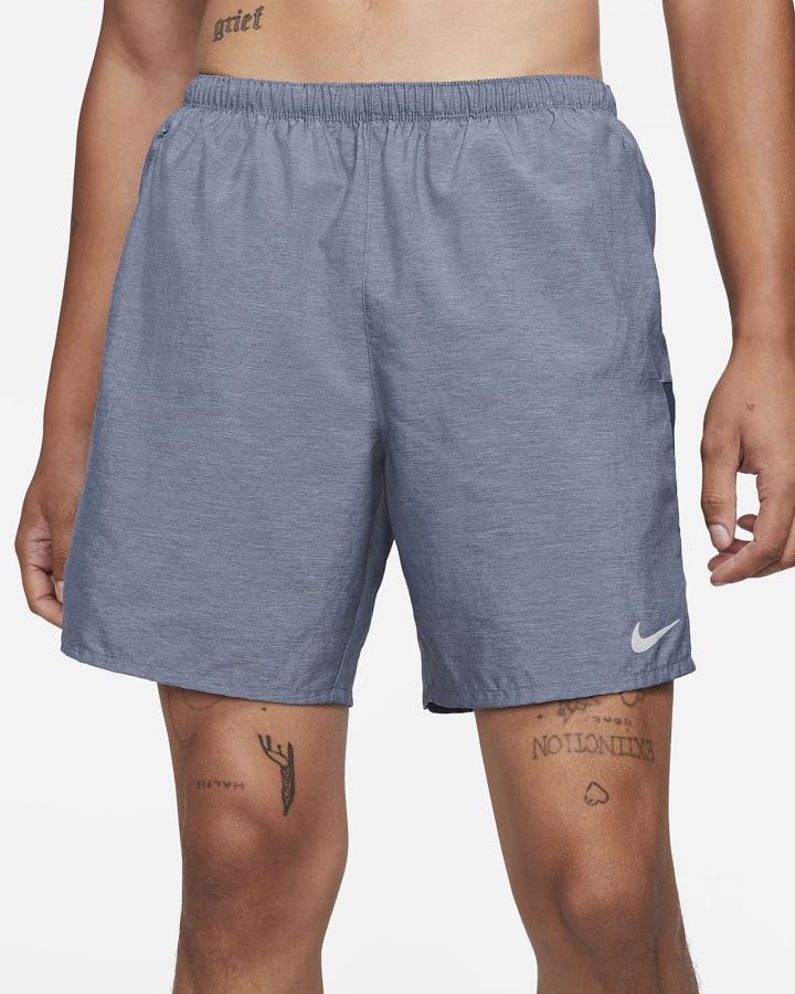 Pantalones Cortos Nike Challenger Brief-Lined Running Hombre Obsidian | LPECK-1204