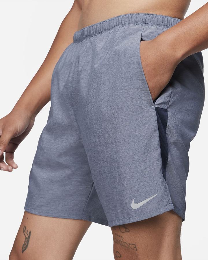 Pantalones Cortos Nike Challenger Brief-Lined Running Hombre Obsidian | LPECK-1204