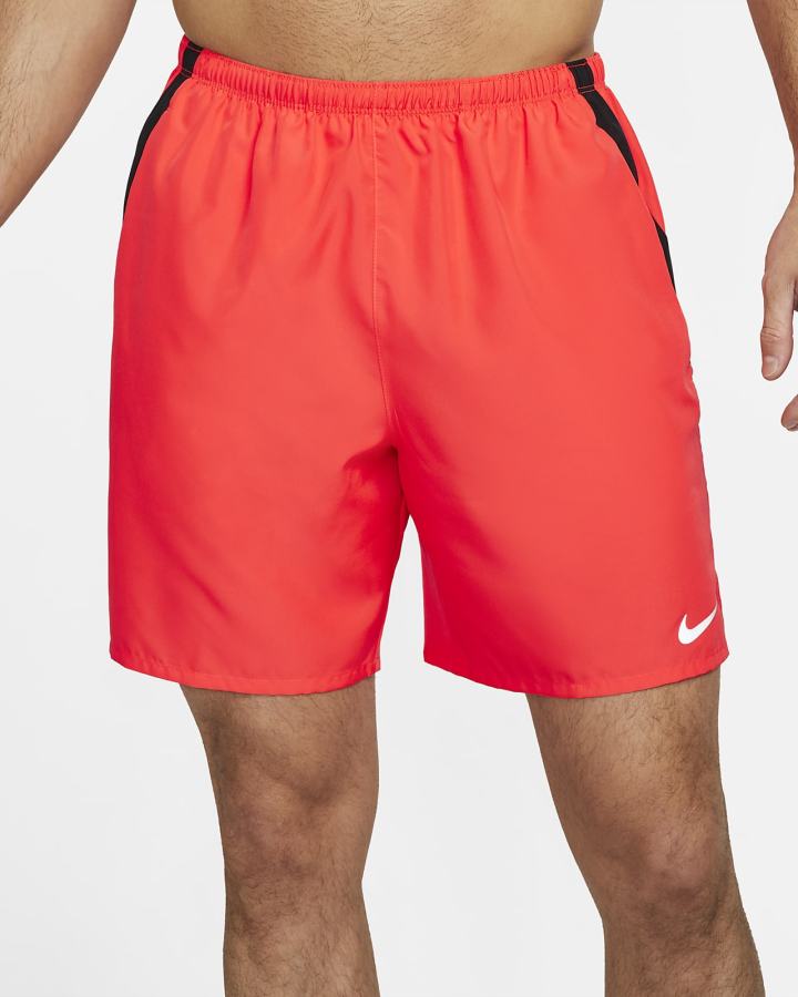 Pantalones Cortos Nike Challenger Brief-Lined Running Hombre Rojas Claro Negras | OIHMZ-8364