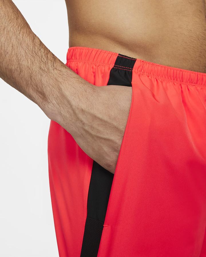 Pantalones Cortos Nike Challenger Brief-Lined Running Hombre Rojas Claro Negras | OIHMZ-8364