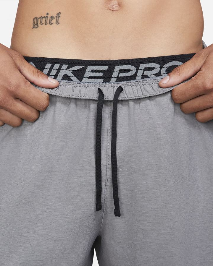 Pantalones Cortos Nike Challenger Brief-Lined Running Hombre Gris | QYLJN-9420
