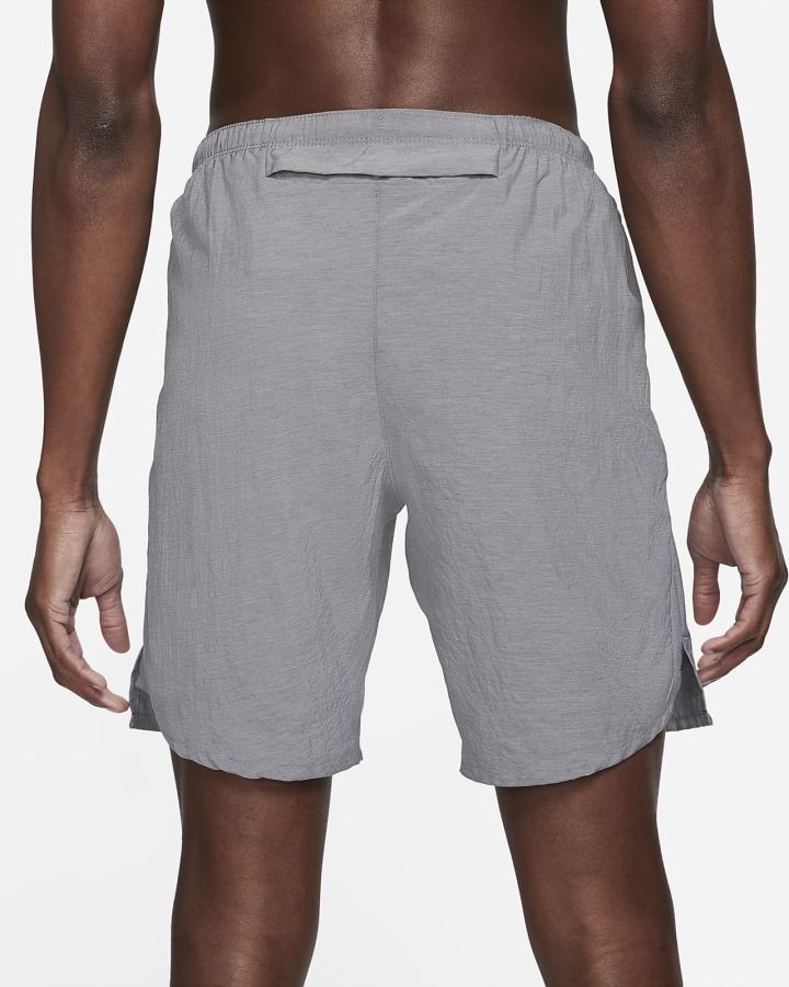 Pantalones Cortos Nike Challenger Brief-Lined Running Hombre Gris | XGDMQ-3167