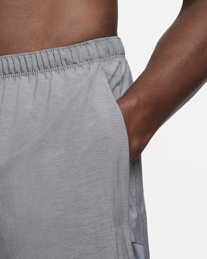 Pantalones Cortos Nike Challenger Brief-Lined Running Hombre Gris | XGDMQ-3167