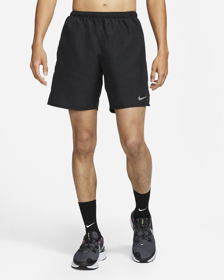 Pantalones Cortos Nike Challenger Running Hombre Negras | FDOGN-1438