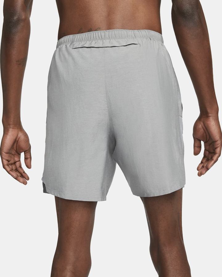 Pantalones Cortos Nike Challenger Running Hombre Gris | MEDYR-7258