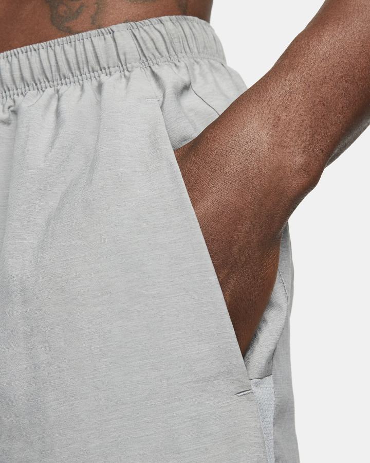 Pantalones Cortos Nike Challenger Running Hombre Gris | MEDYR-7258