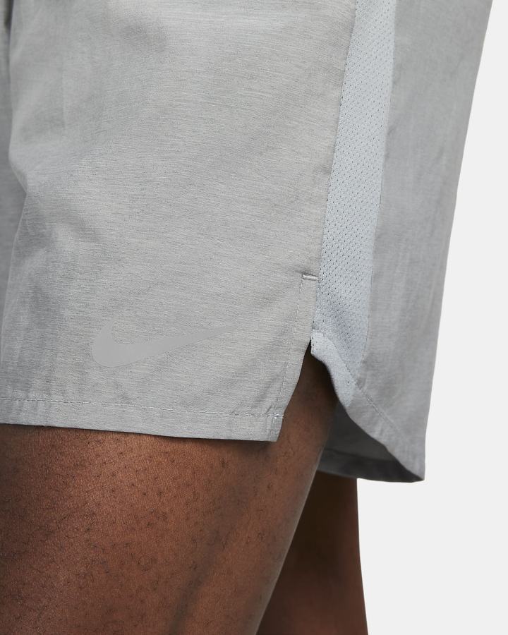 Pantalones Cortos Nike Challenger Running Hombre Gris | MEDYR-7258