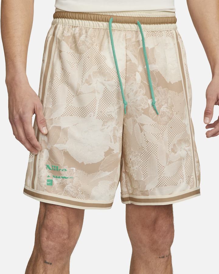 Pantalones Cortos Nike DNA+ Basketball Hombre Beige | HKBSJ-6750