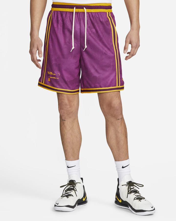 Pantalones Cortos Nike DNA+ Basketball Hombre Moradas | JZXDY-8450