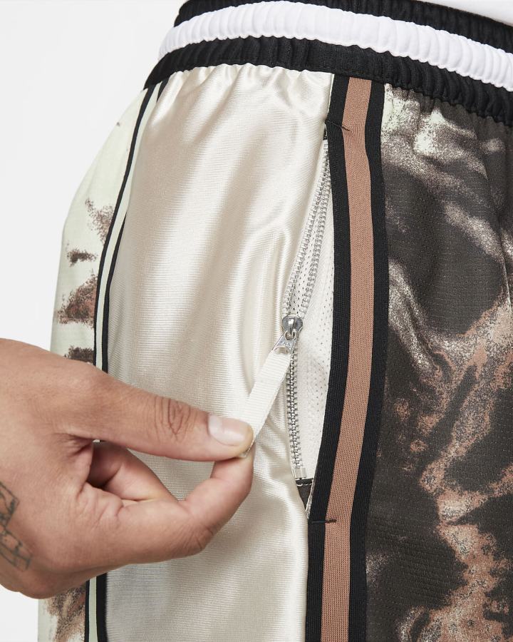Pantalones Cortos Nike DNA+ Frenzy Basketball Hombre Marrones | CVWLP-0315