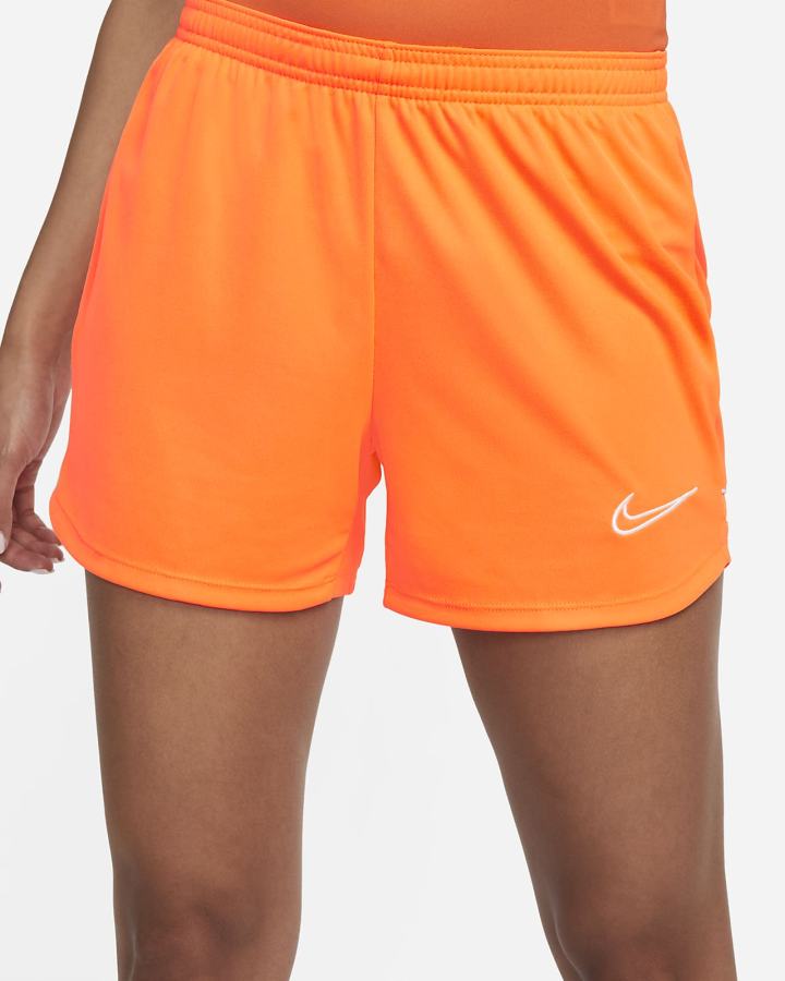 Pantalones Cortos Nike Dri-FIT Academy Knit Soccer Mujer Naranjas Blancas | GCSZA-2305