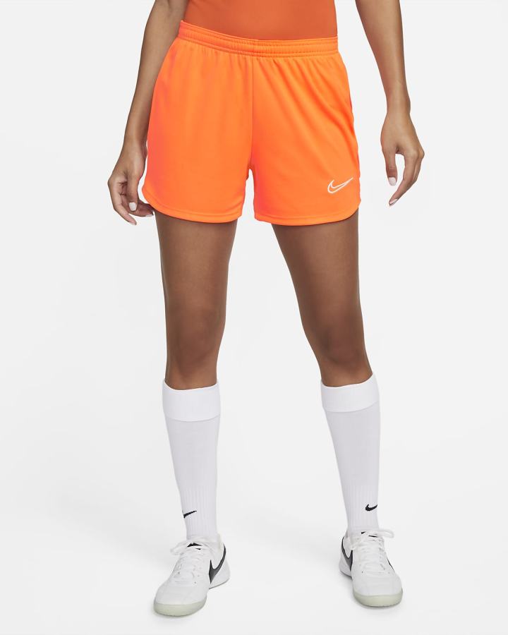 Pantalones Cortos Nike Dri-FIT Academy Knit Soccer Mujer Naranjas Blancas | GCSZA-2305