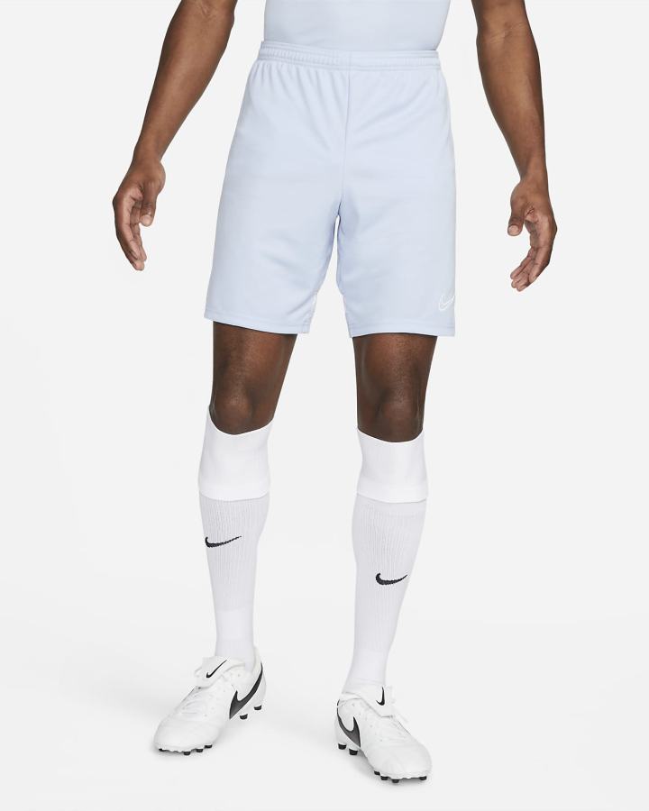 Pantalones Cortos Nike Dri-FIT Academy Knit Soccer Hombre Azules Claro Gris Blancas | RYZJH-1293