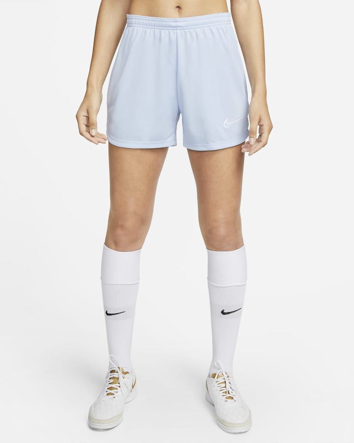Pantalones Cortos Nike Dri-FIT Academy Knit Soccer Mujer Azules Claro Gris Blancas | UOFJB-3581