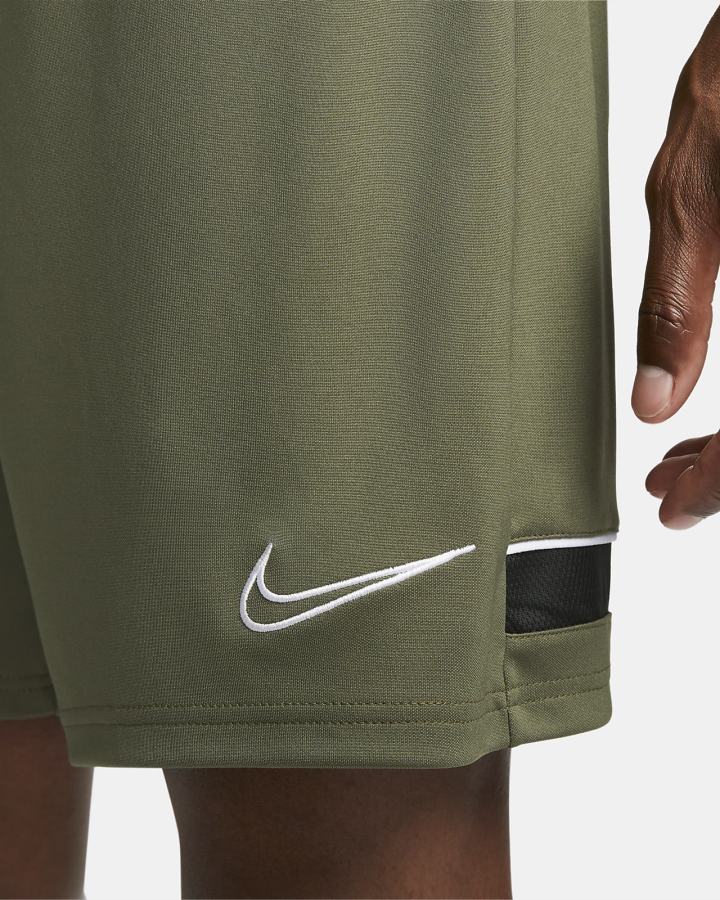 Pantalones Cortos Nike Dri-FIT Academy Knit Soccer Hombre Verde Oliva Blancas | VYJIM-5807