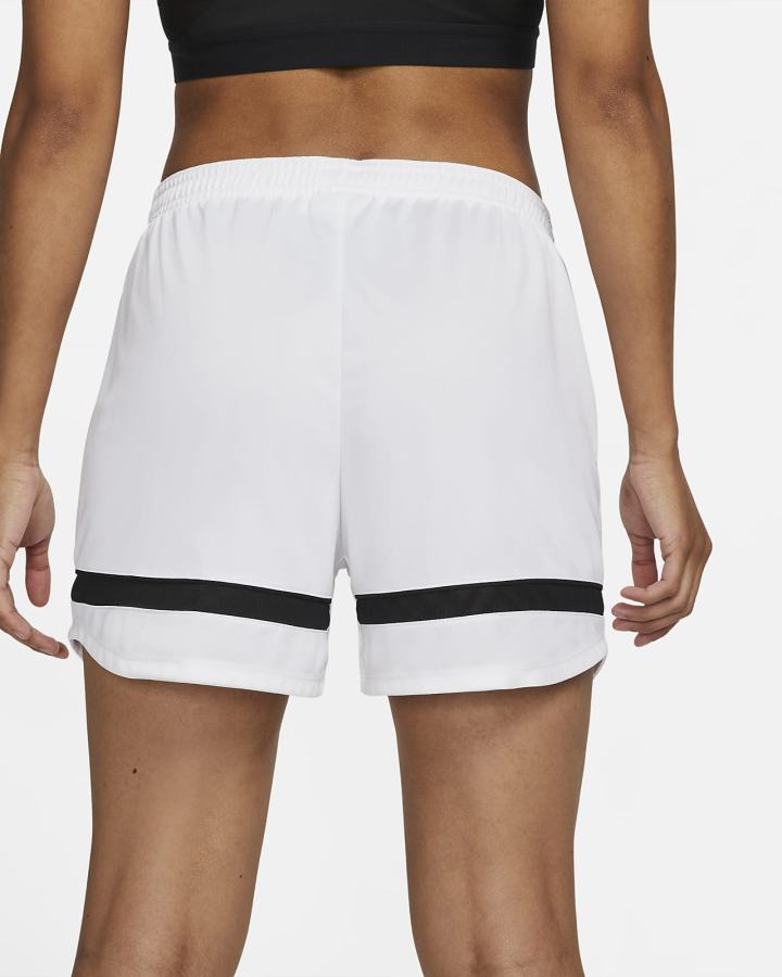 Pantalones Cortos Nike Dri-FIT Academy Knit Soccer Mujer Blancas Negras | YEGAM-6459