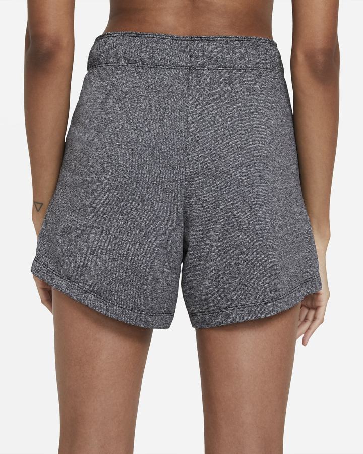 Pantalones Cortos Nike Dri-FIT Attack Training Mujer Negras Blancas | IMYBR-9021