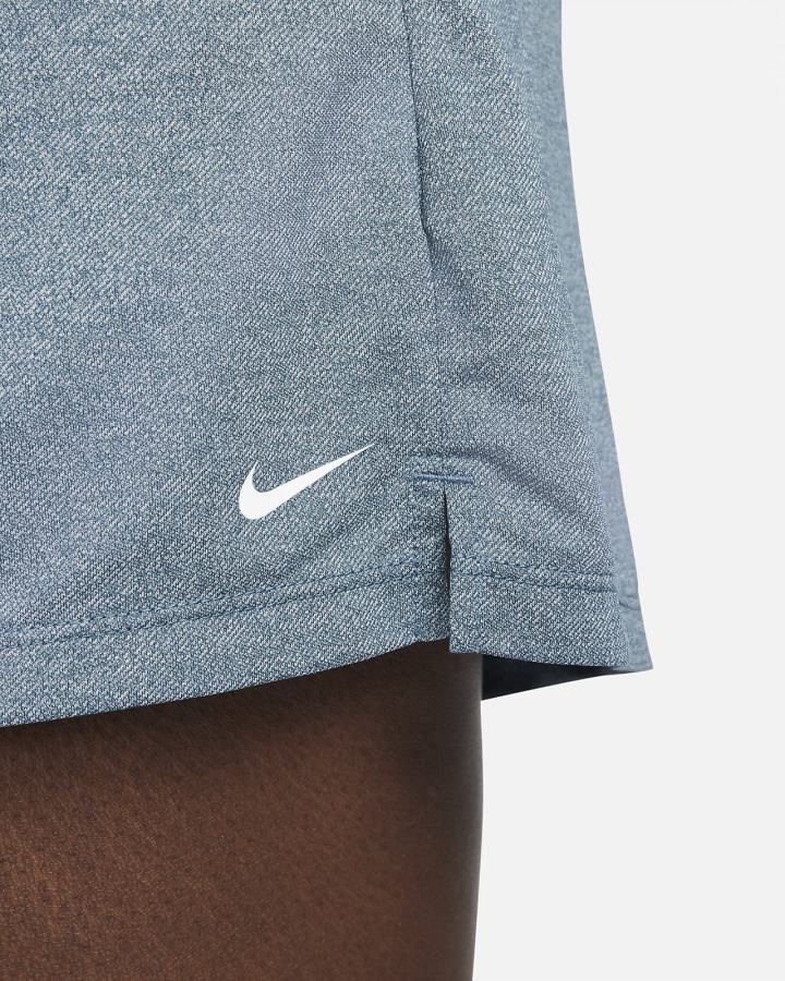Pantalones Cortos Nike Dri-FIT Attack Training Mujer Gris Verde Blancas | RUSDH-8563